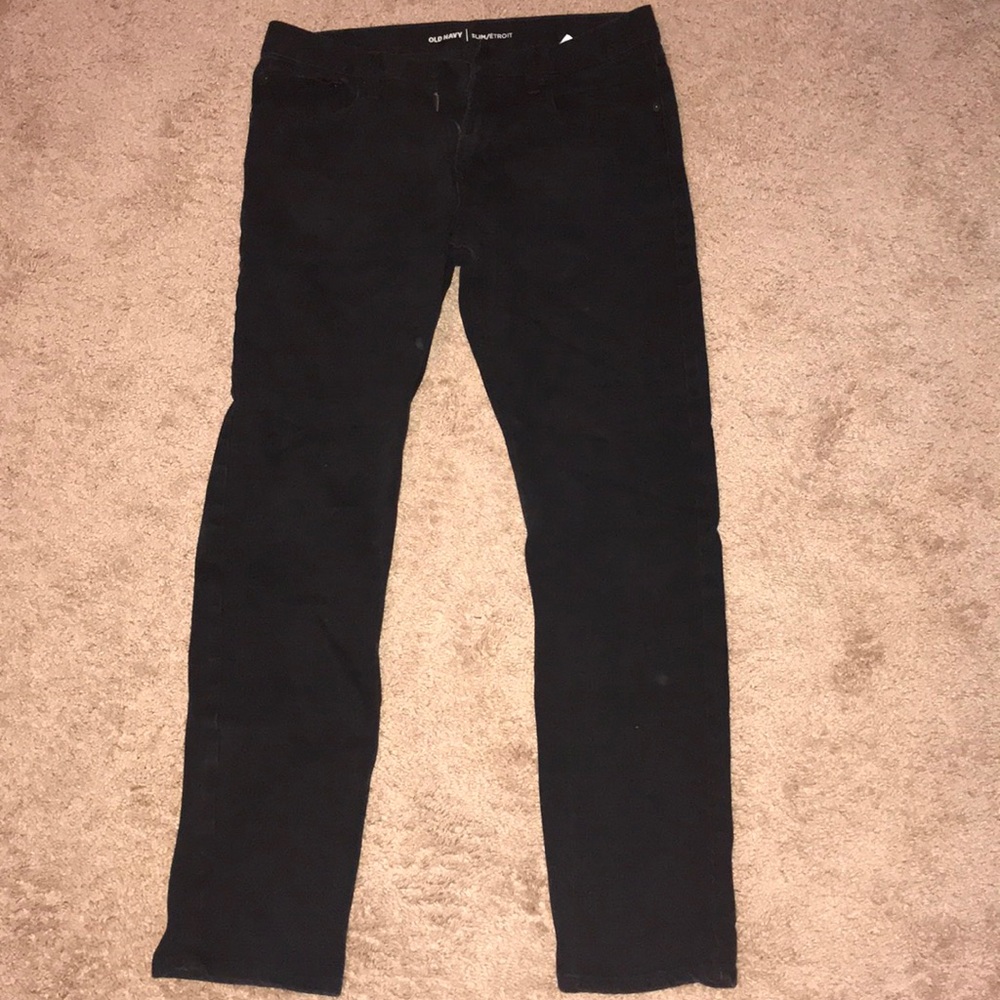 Old navy slim black jeans